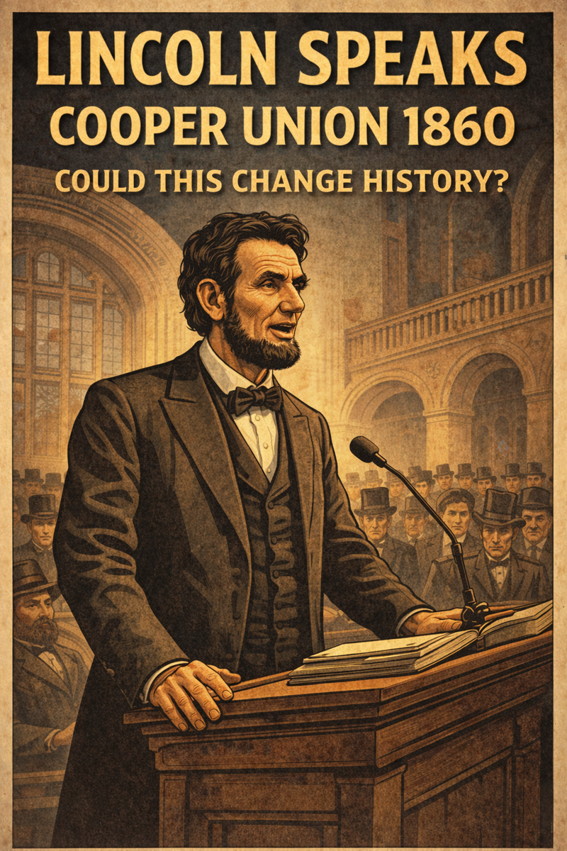 February 27th, 1860 - Abraham Lincoln’s Cooper Union Address – Faces Of ...