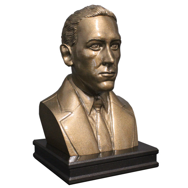 HP Lovecraft, American Writer, Premium Sculpture Bust