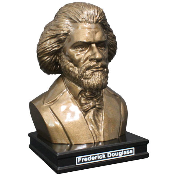 Frederick Douglass, American Social Reformer, Abolitionist, Orator, Writer, and Statesman, Premium Sculpture Bust