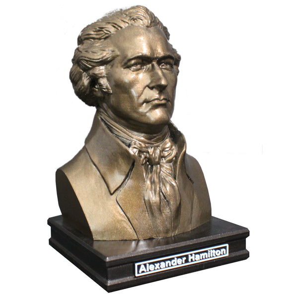 Alexander Hamilton, USA Founding Father, Premium Sculpture Bust
