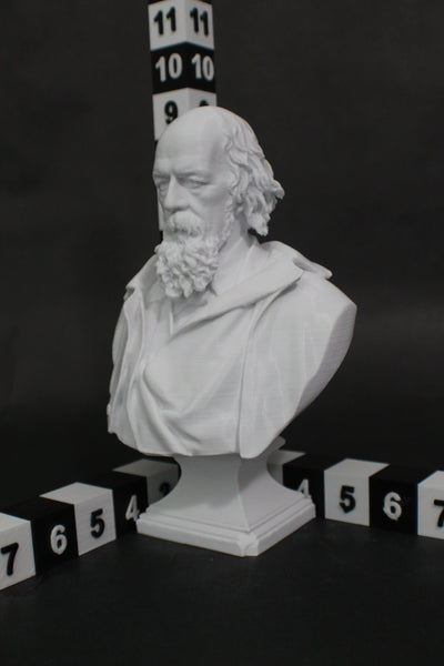 Alfred, Lord Tennyson Bust Replica