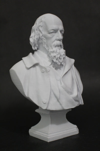 Alfred, Lord Tennyson Bust Replica