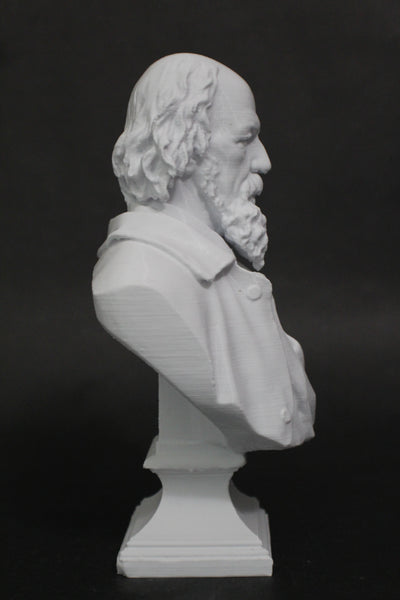 Alfred, Lord Tennyson Bust Replica