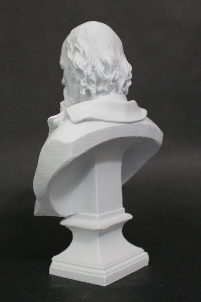 Alfred, Lord Tennyson Bust Replica