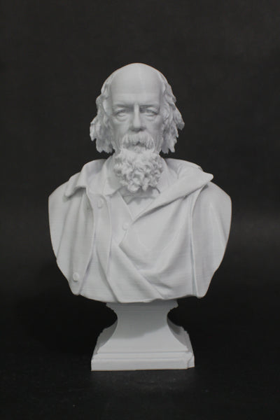 Alfred, Lord Tennyson Bust Replica