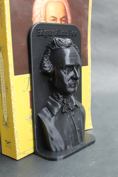 Edgar Allan Poe Bookend
