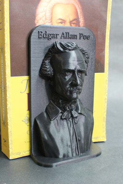 Edgar Allan Poe Bookend