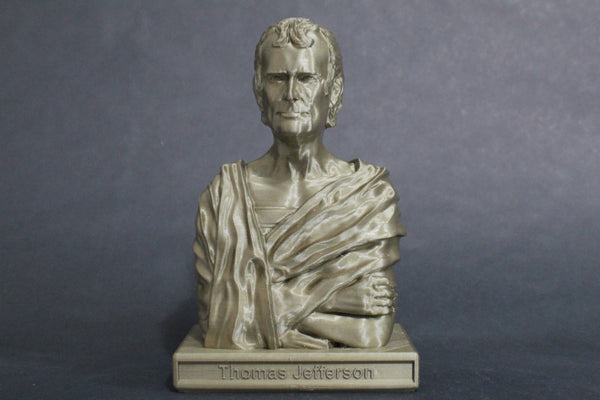 Thomas Jefferson Statue inspired by Browere at Fenimore Art Museum