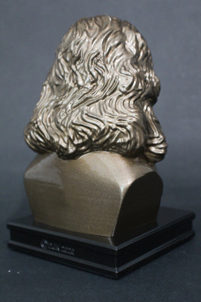 Isaac Newton, Famous English Mathematician, Physicist and Astronomer, Premium Sculpture Bust