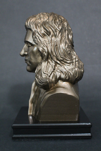 Isaac Newton, Famous English Mathematician, Physicist and Astronomer, Premium Sculpture Bust