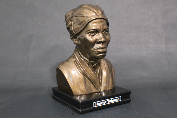 Harriet Tubman, American Abolitionist and Political Activist, Premium Sculpture Bust