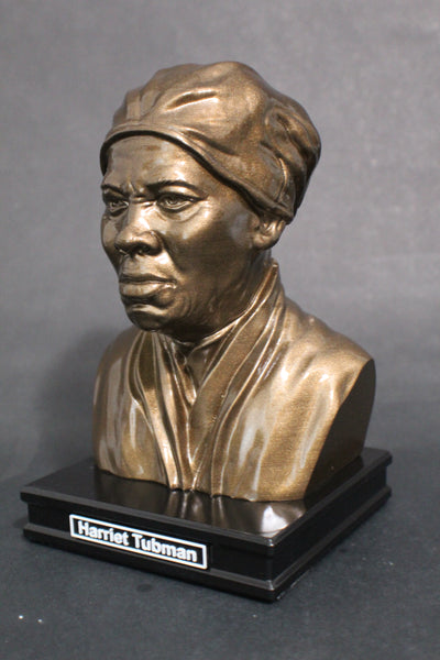 Harriet Tubman, American Abolitionist and Political Activist, Premium Sculpture Bust