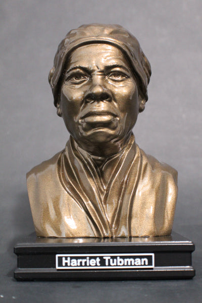 Harriet Tubman, American Abolitionist and Political Activist, Premium Sculpture Bust