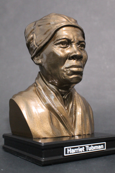 Harriet Tubman, American Abolitionist and Political Activist, Premium Sculpture Bust