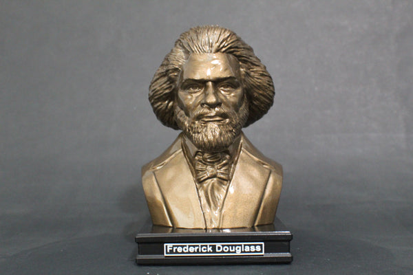 Frederick Douglass, American Social Reformer, Abolitionist, Orator, Writer, and Statesman, Premium Sculpture Bust