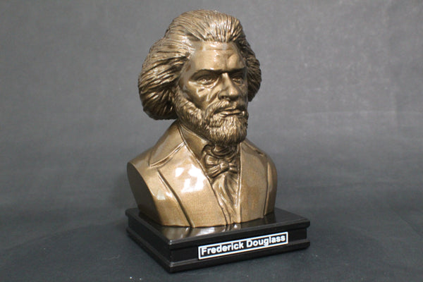 Frederick Douglass, American Social Reformer, Abolitionist, Orator, Writer, and Statesman, Premium Sculpture Bust