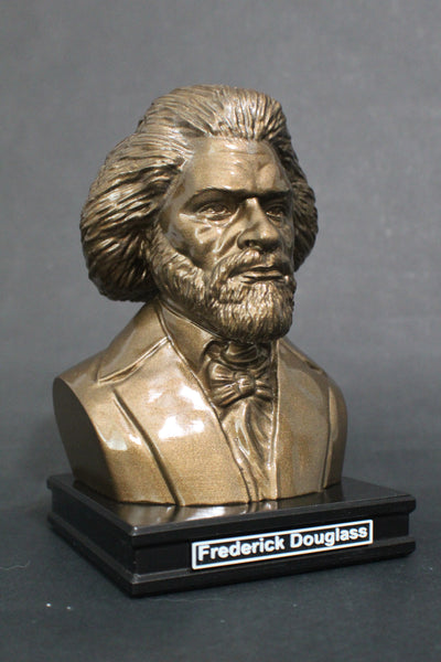 Frederick Douglass, American Social Reformer, Abolitionist, Orator, Writer, and Statesman, Premium Sculpture Bust