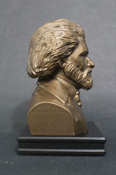 Frederick Douglass, American Social Reformer, Abolitionist, Orator, Writer, and Statesman, Premium Sculpture Bust
