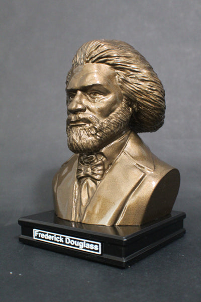 Frederick Douglass, American Social Reformer, Abolitionist, Orator, Writer, and Statesman, Premium Sculpture Bust