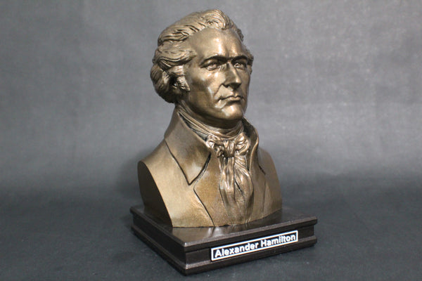 Alexander Hamilton, USA Founding Father, Premium Sculpture Bust