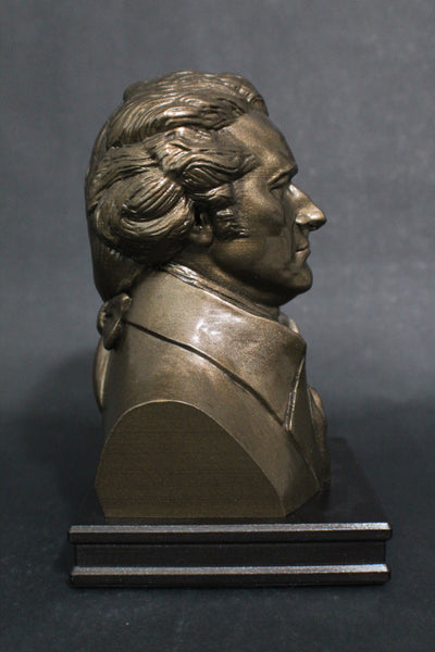 Alexander Hamilton, USA Founding Father, Premium Sculpture Bust