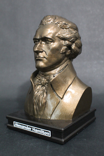 Alexander Hamilton, USA Founding Father, Premium Sculpture Bust