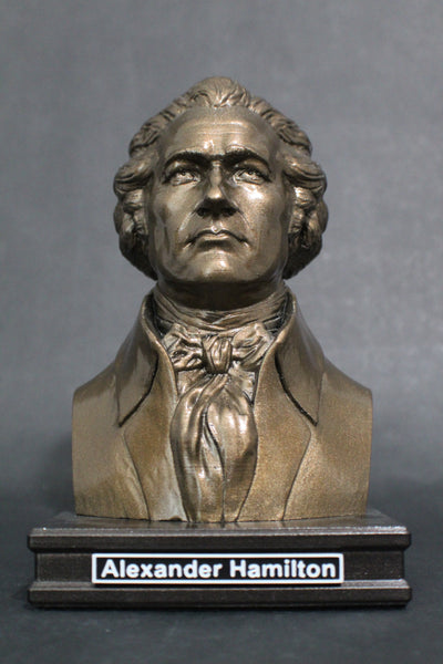 Alexander Hamilton, USA Founding Father, Premium Sculpture Bust