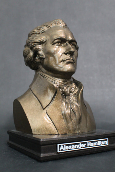 Alexander Hamilton, USA Founding Father, Premium Sculpture Bust