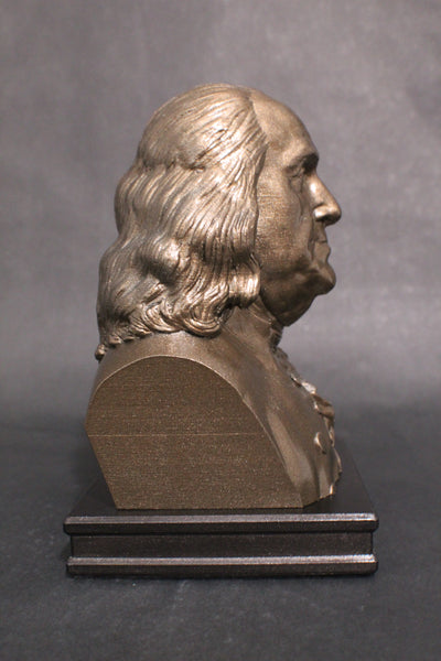 Benjamin Franklin, USA Founding Father, Premium Sculpture Bust