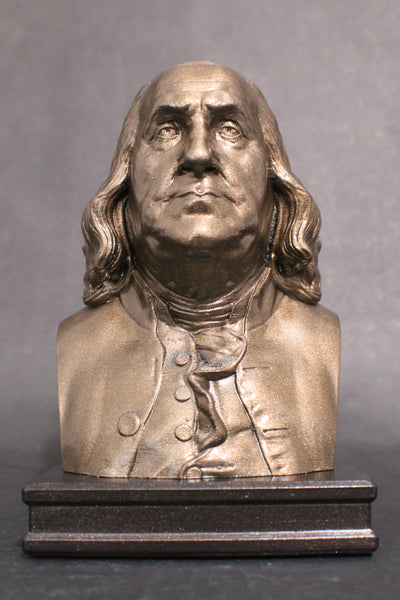 Benjamin Franklin, USA Founding Father, Premium Sculpture Bust