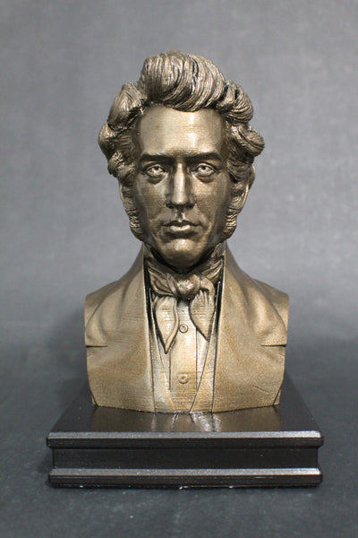 Soren Kierkegaard, Danish Existentialist Philosopher, Premium Sculpture Bust