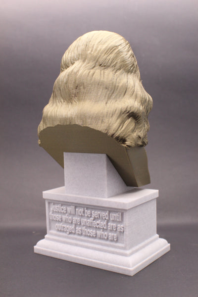 Benjamin Franklin USA Founding Father Sculpture Bust on Box Plinth