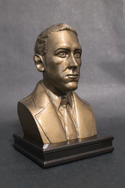 HP Lovecraft, American Writer, Premium Sculpture Bust