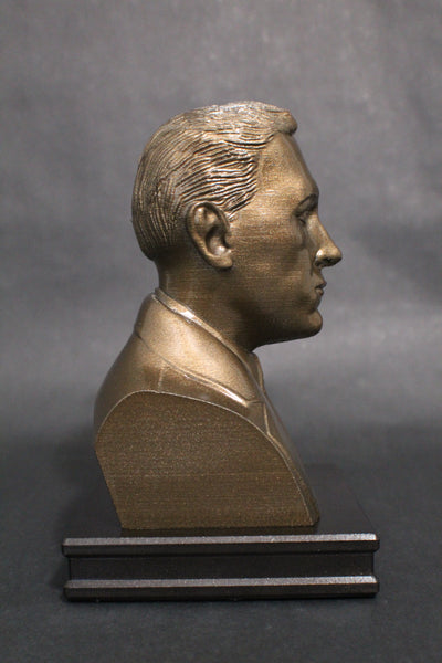 HP Lovecraft, American Writer, Premium Sculpture Bust