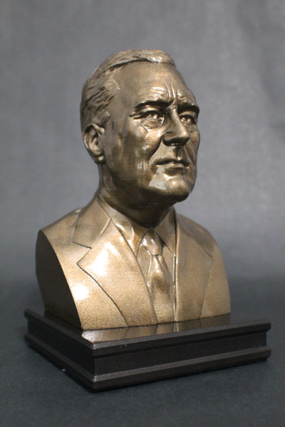 Franklin D Roosevelt, 32nd US President, Premium Sculpture Bust