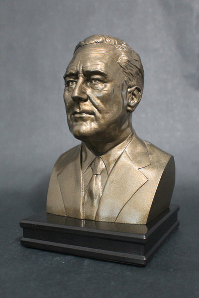 Franklin D Roosevelt, 32nd US President, Premium Sculpture Bust