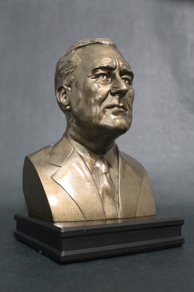 Franklin D Roosevelt, 32nd US President, Premium Sculpture Bust