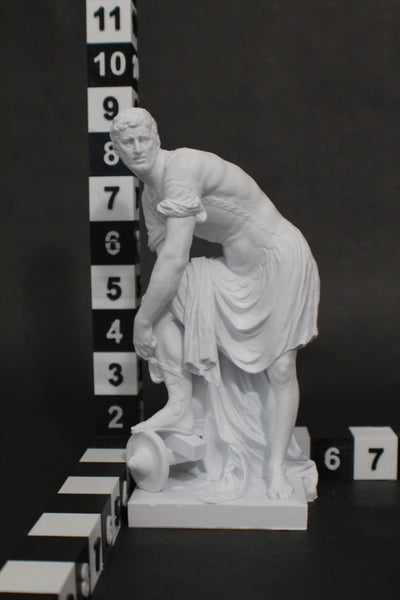Hermes Fastening His Sandal Replica