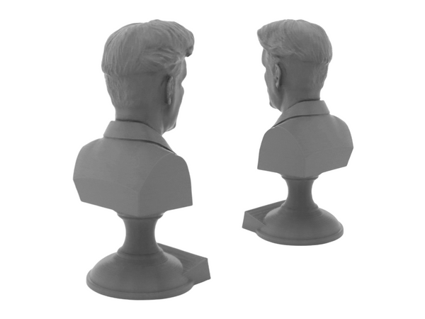 George Orwell English Novelist Sculpture Bust on Pedestal