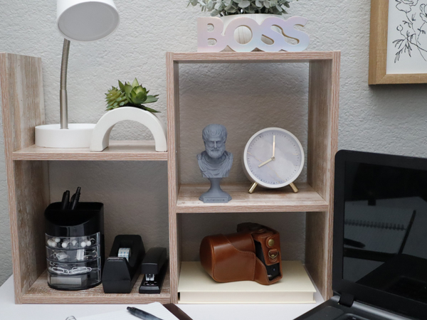 Aristotle Greek Philosopher Sculpture Bust on Pedestal