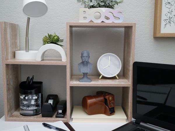 George Westinghouse Jr. Famous American Businessman and Engineer Sculpture Bust on Pedestal