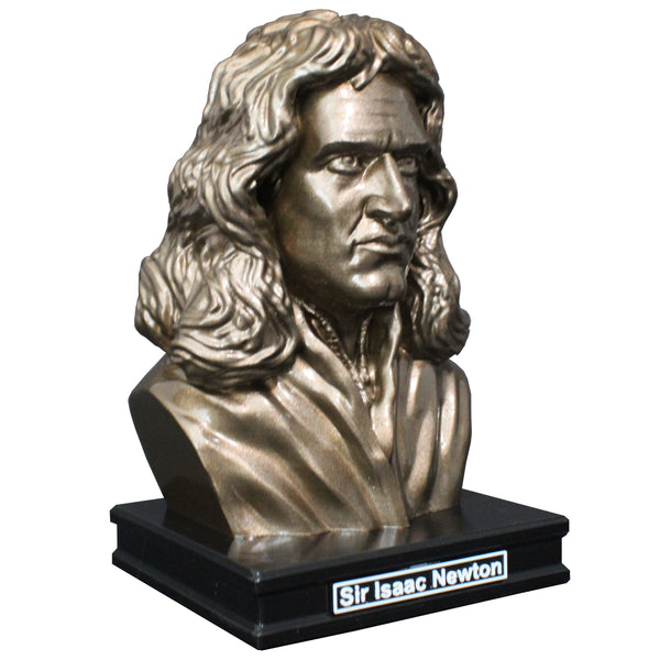 Isaac Newton, Famous English Mathematician, Physicist and Astronomer, Premium Sculpture Bust