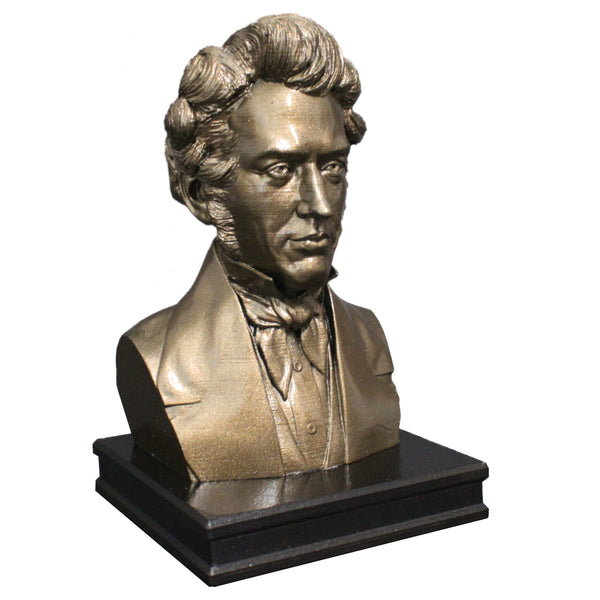 Soren Kierkegaard, Danish Existentialist Philosopher, Premium Sculpture Bust