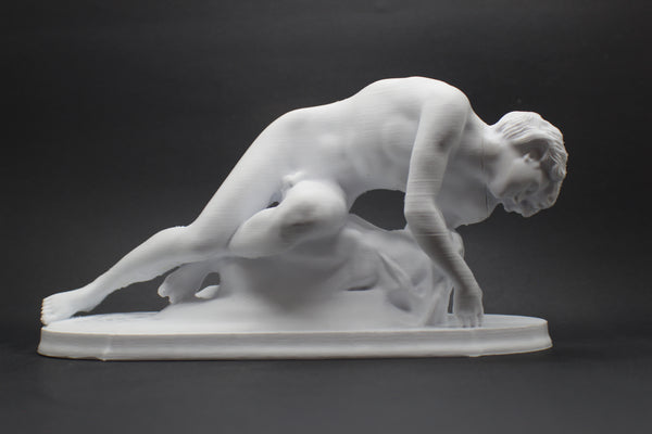 Narcissus by Ernest Eugene Hiolle Statue Replica