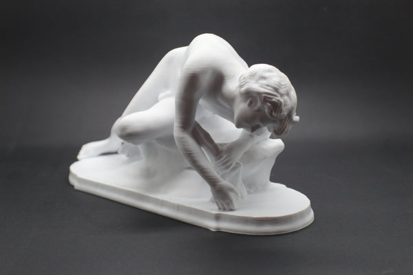 Narcissus by Ernest Eugene Hiolle Statue Replica