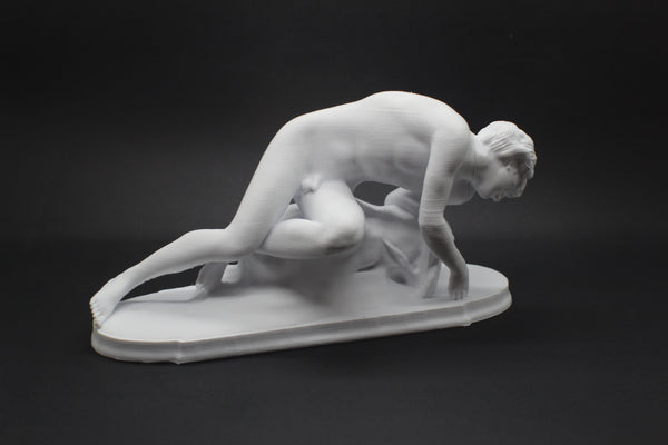 Narcissus by Ernest Eugene Hiolle Statue Replica