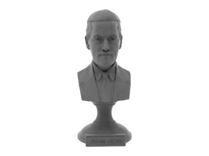 James Joyce, 5-inch Bust on Pedestal, Gray