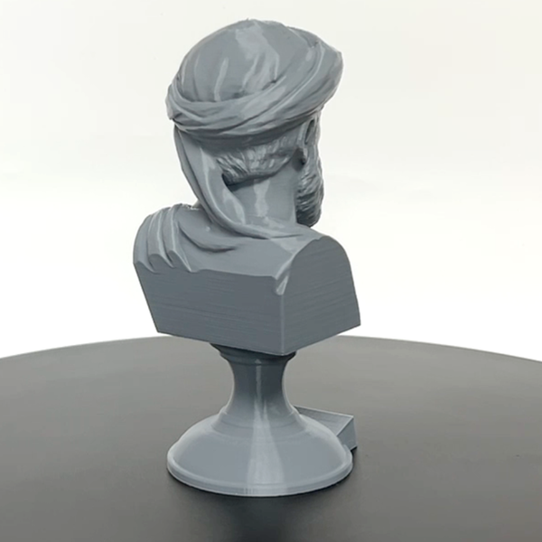 Pythagoras Greek Mathematician & Philosopher Bust – Classical Sculpture on Pedestal