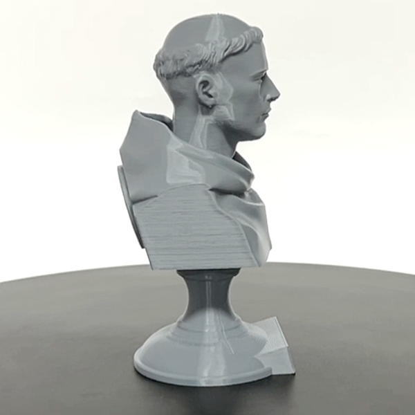 Saint Anthony of Padua, Beloved Franciscan Saint and Patron of Lost Things, Sculpture Bust on Pedestal