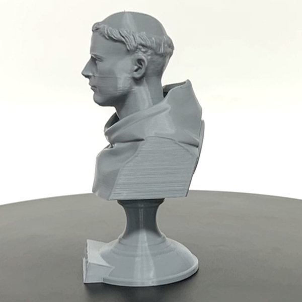 Saint Anthony of Padua, Beloved Franciscan Saint and Patron of Lost Things, Sculpture Bust on Pedestal